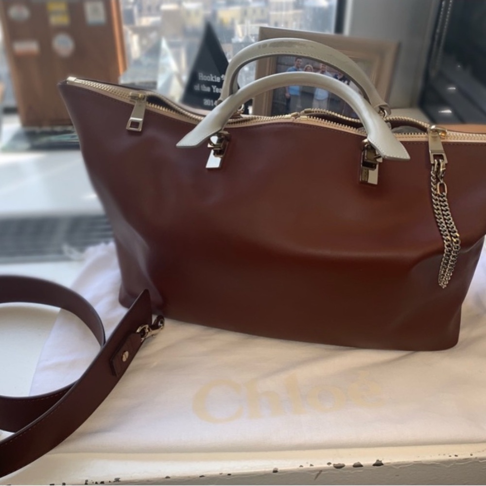 💐Chloe Baylee two tone calfskin bag “ Yummy Cookie” - Picture 13 of 15